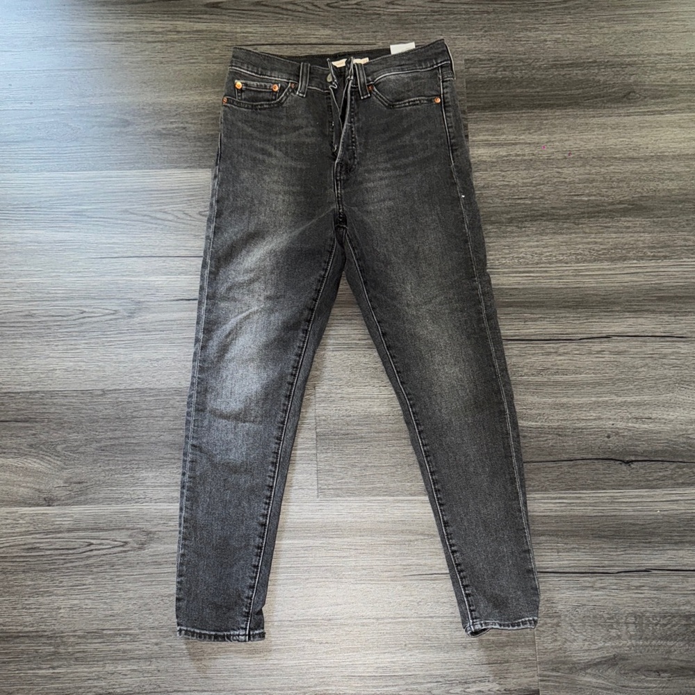 Levi's Charcoal Gray Denim Jeans